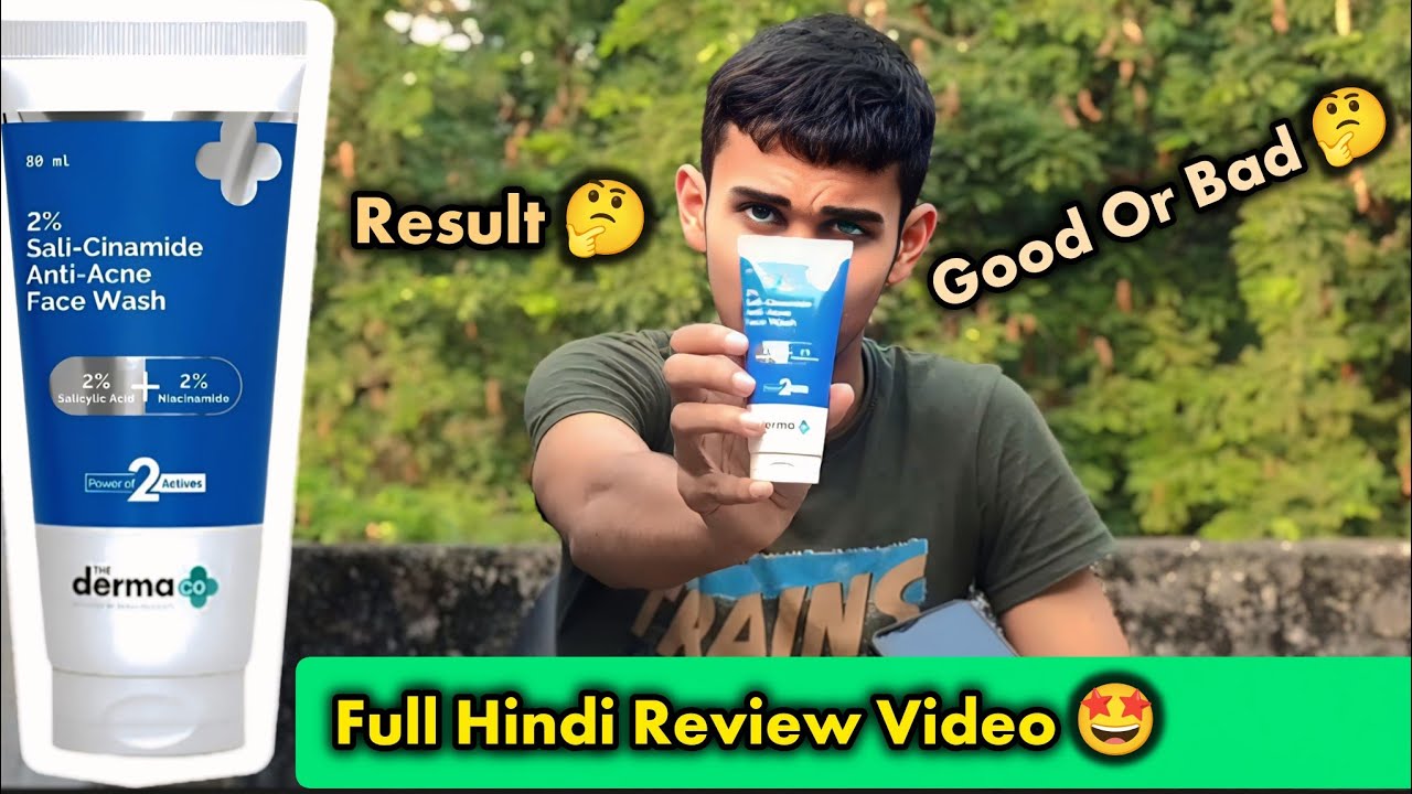 Honest Review in Hindi ।। The Derma Co Anti Acne Face Wash (2% Sali-Cinamide)