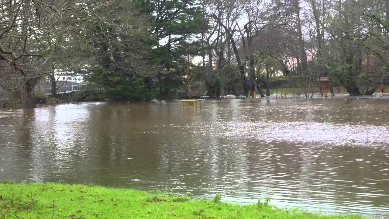2014 New Years Day Floods, Bovey Tracey, Devon
