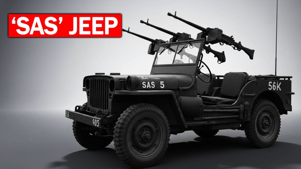 4 Commandos, 1 Jeep, 400 Planes: The Impossible SAS Desert Raid