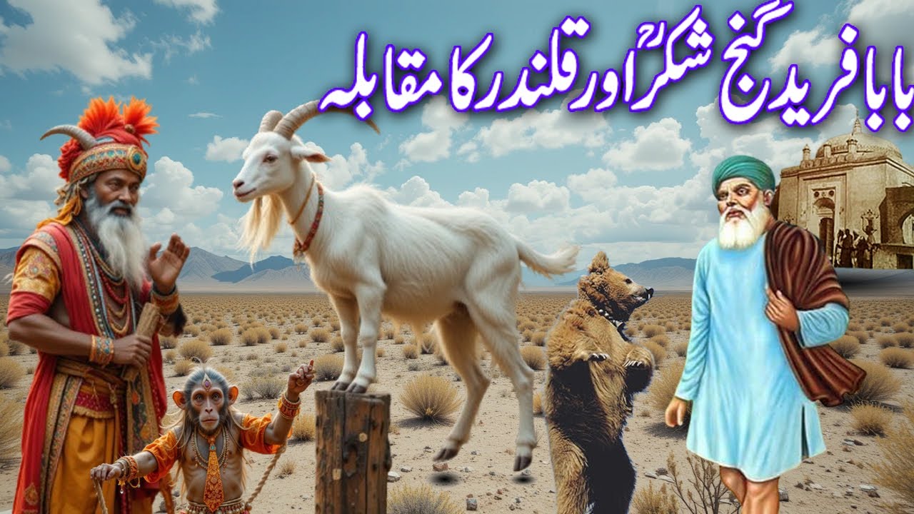 Baba Farid Ganjshakar Aur Qalndar ka Muqabla |History,kramat|baba farid ka waqia|#babafarid #sufism