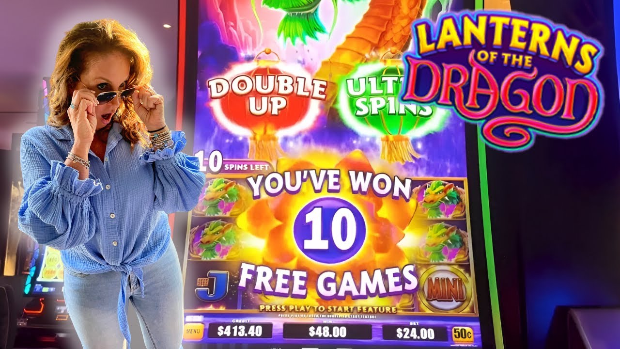 DOUBLE BONUS!! $24 SPINS!! On The ALL NEW Lanterns Of The Dragon Gold!