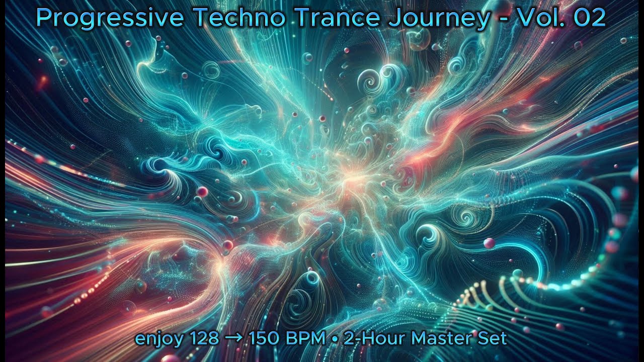 TTW Long-Set Vol. 02 — Hyperflux Dreams | Progressive Techno Trance Journey (128 →145 BPM)
