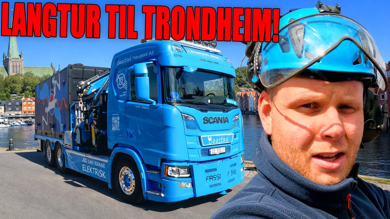 FRAKTER PEPSI CONTAINER TIL TRONDHEIM!