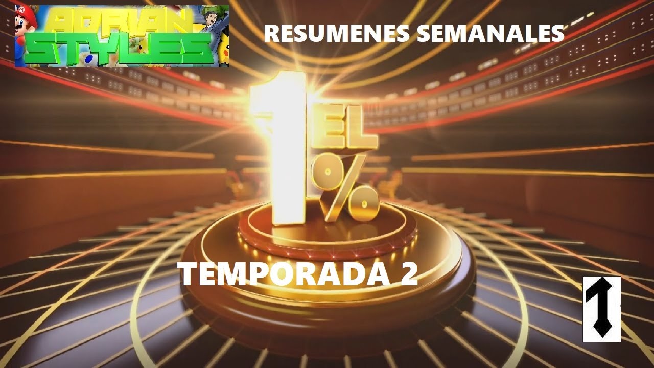 adrianstiles Vlogs: El 1% Antena 3 Temporada 2 Resumen del Programa 1