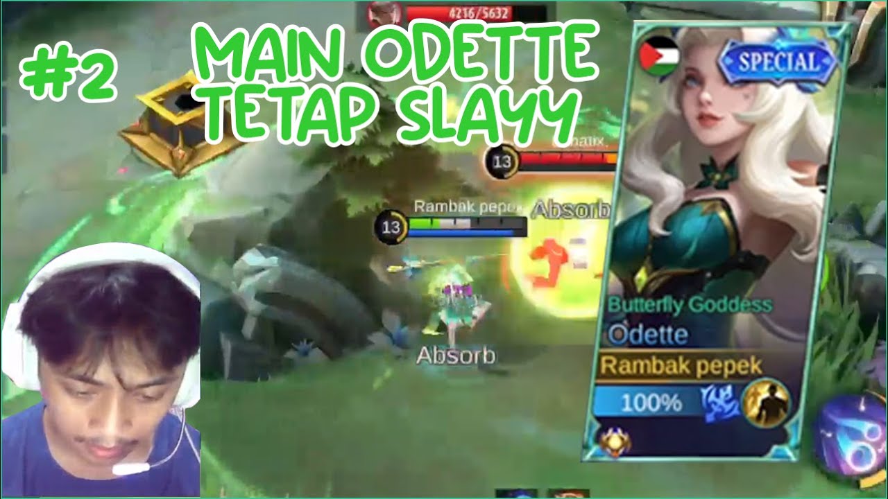 SMACK MY ODETTE LIKE A DRUM || MOBILE LEGEND