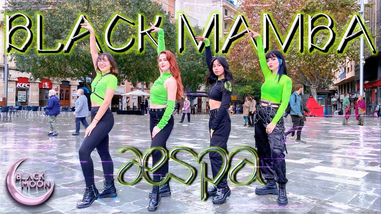[KPOP IN PUBLIC] aespa (에스파) - 'Black Mamba' [RAIN VER.] | Dance Cover By BLACKMOON