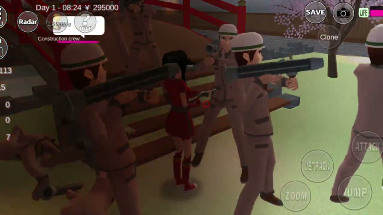 [Sakura School Simulator Mission] Exploration Inside Momo Gumi