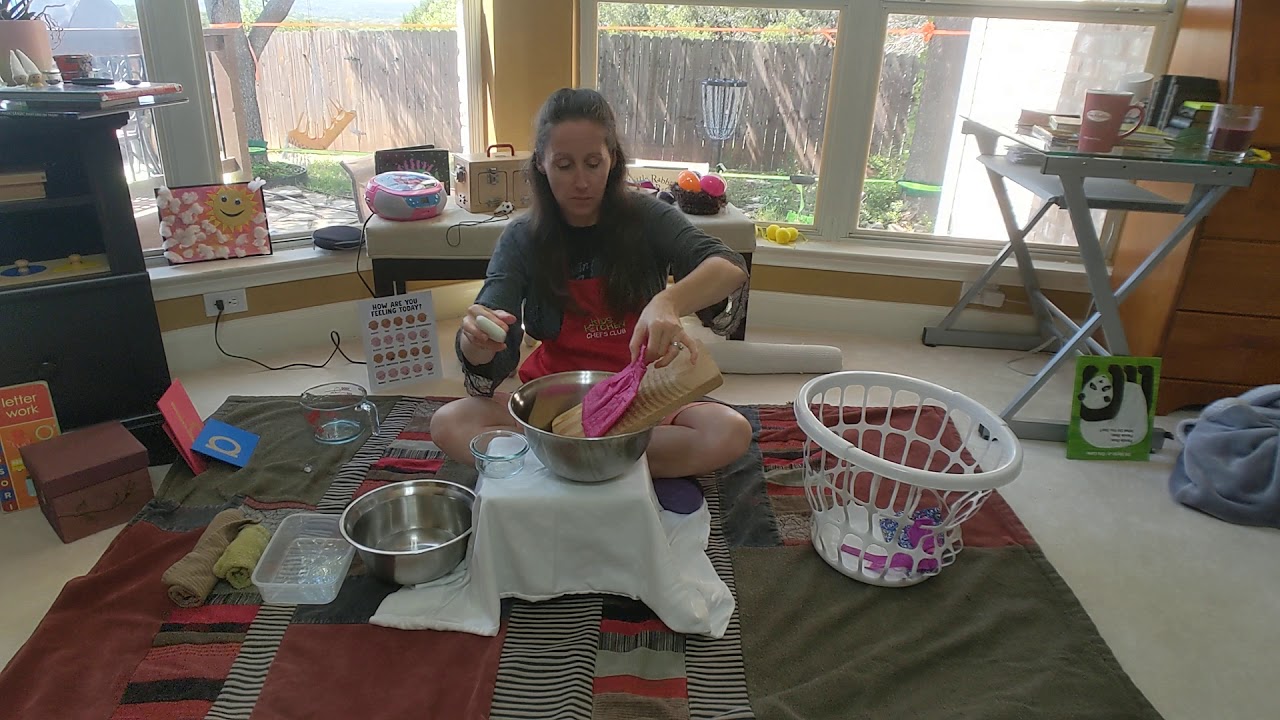 Practical Life- Washing Clothes