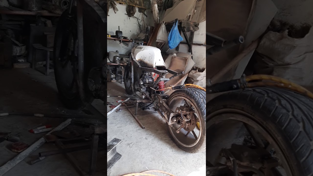 hand made custom bike