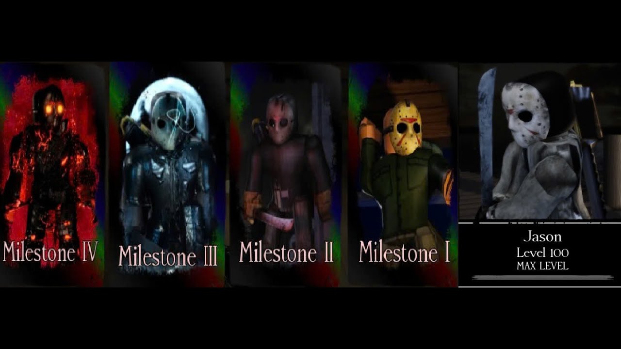i won with all Jason milestone skins in Forsaken !!!!