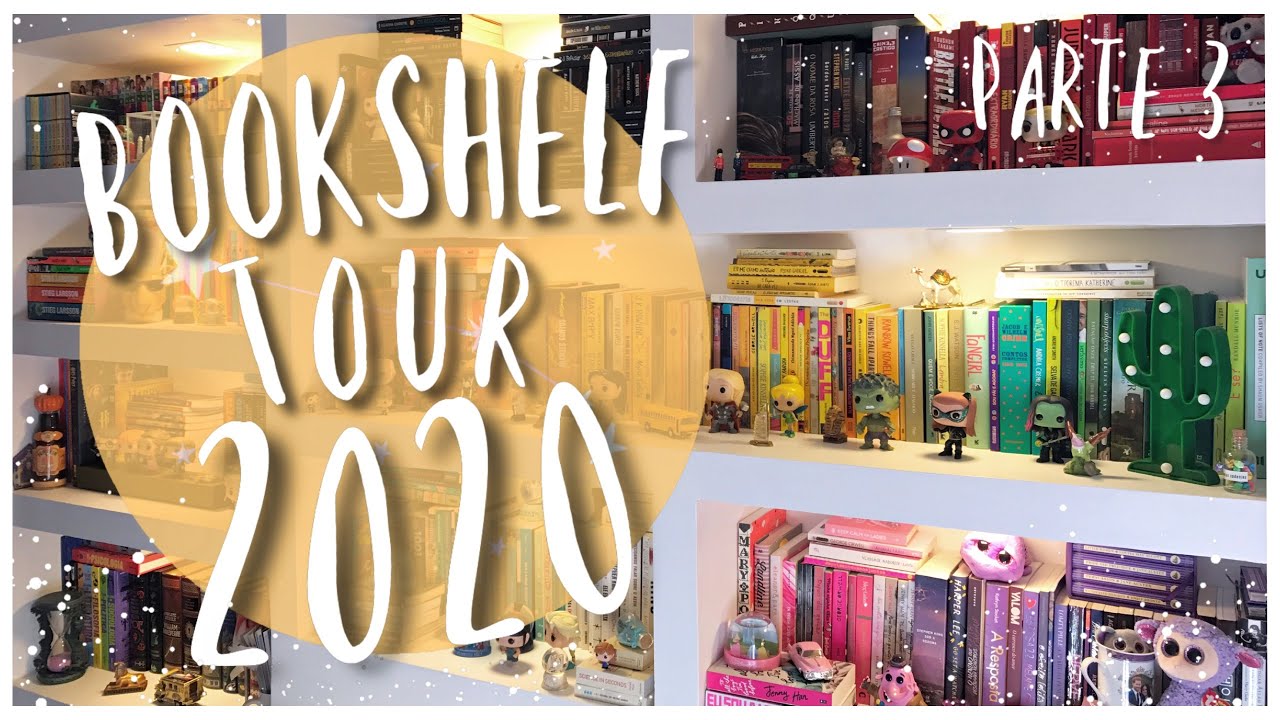 BOOKSHELF TOUR 2020 (Parte 3/4) | Chiclete Violeta