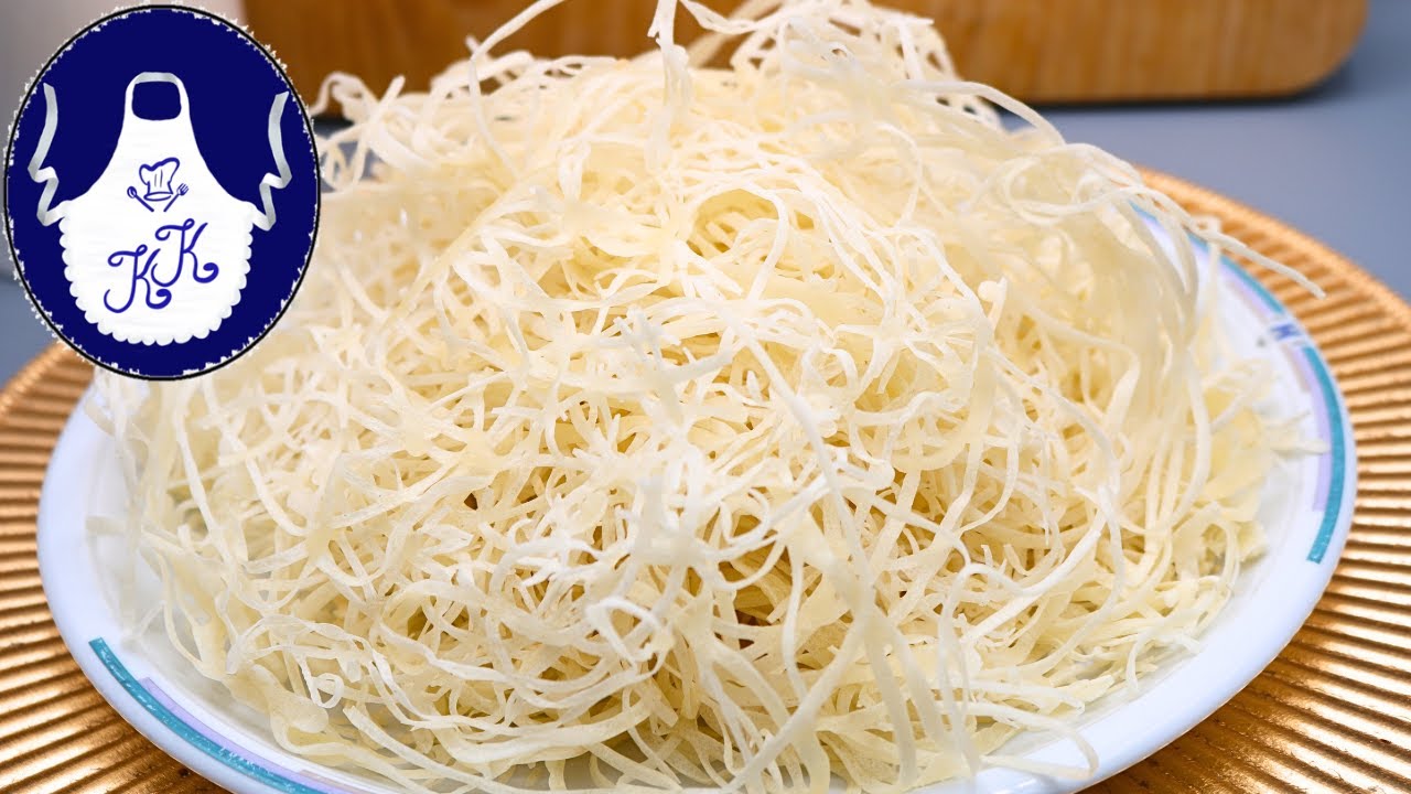 Engelshaar - Kadayif - Teig,  selber backen