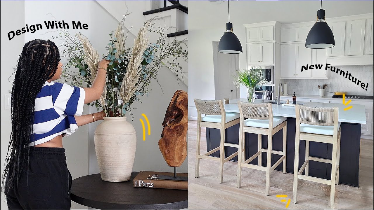 WE'RE BUILDING AN OUTDOOR KITCHEN 🏡 + New Furniture Is In! | vlog