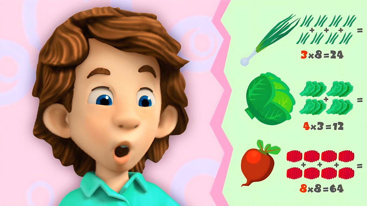 Math Mystery! Tom Thomas Learns his Times Table | The Fixies | Animation for Kids