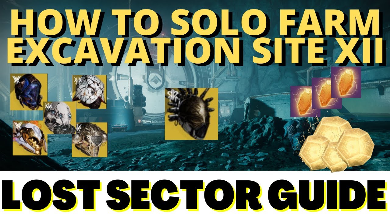 Best Lost sector to Farm this Week Excavation SITE XII