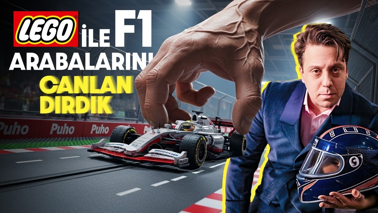 LEGO ile F1 Arabalarını Canlandırdık !