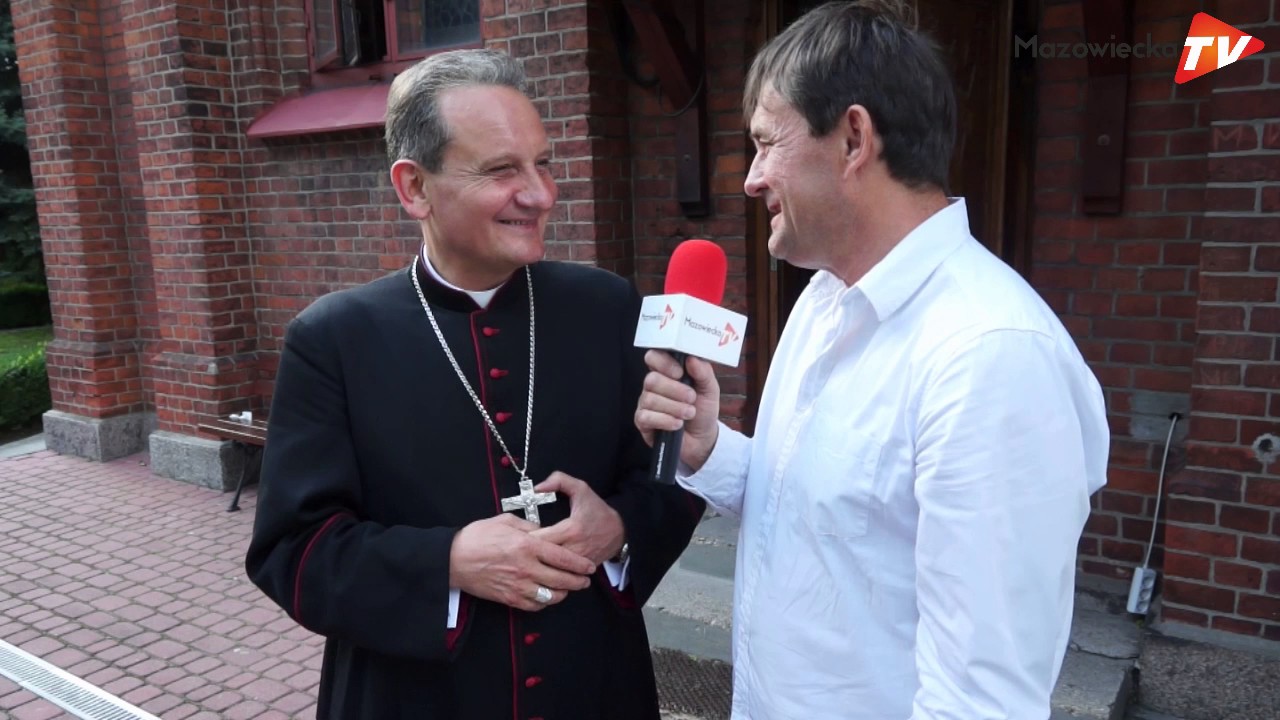 Wywiad z ks. bp. Rafałem Markowskim - 700-lecie miasta Mogielnica