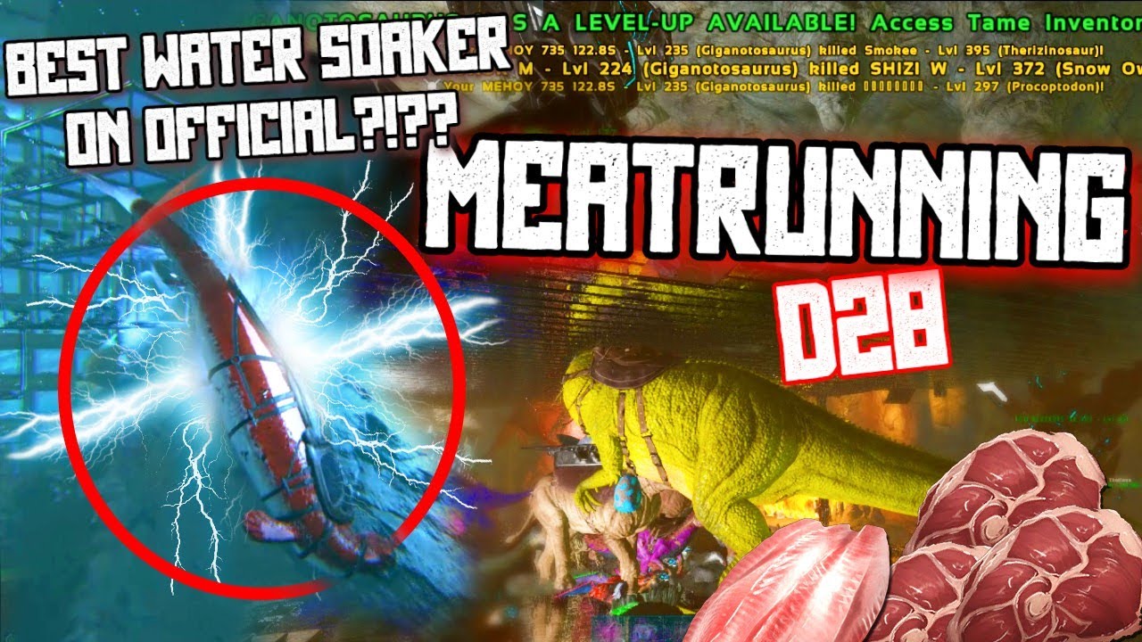 |MEATRUNNING D28| Ark Offical PvP|