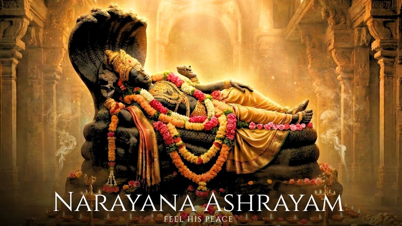 Narayana Ashraya - Deep Vishnu Healing Music Chant | Om Namo Bhagavate Vasudevaya