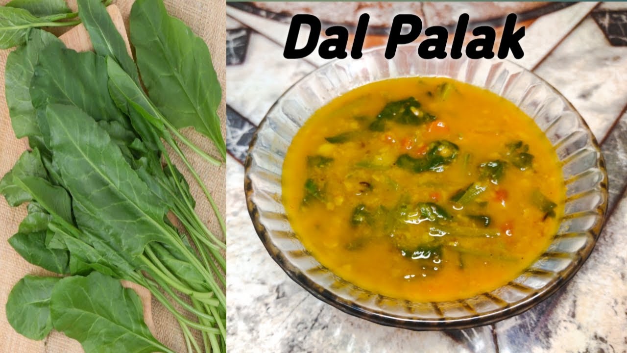 Dal Palak | Spinach dal recipe | Easy and healthy #cooking