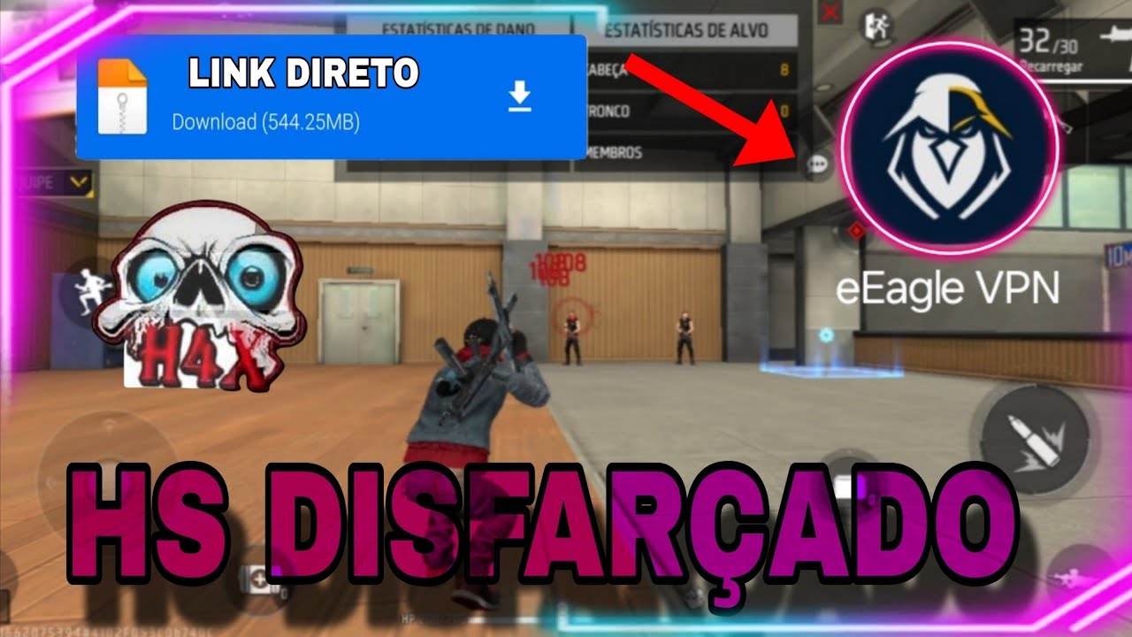 SAIU NOVO HS PESCOÇO DISFARÇADO PARA FARMAR XIT NA METADATA FREEFIRE