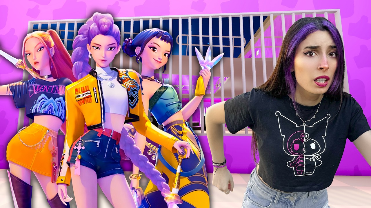 Escapamos de la PRISI&Oacute;N de las GUERRERAS KPOP en Roblox !!