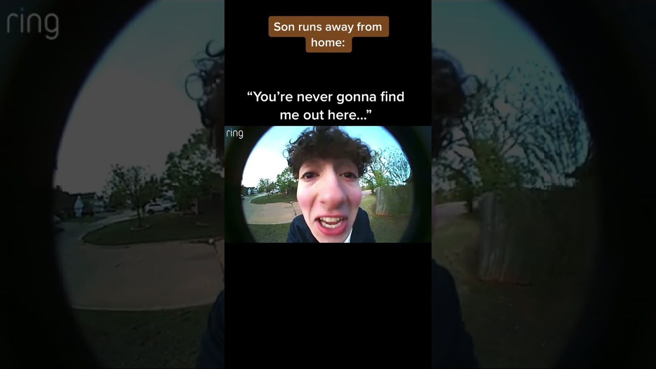 Son Destroys Stolen Ring Doorbell 🥺
