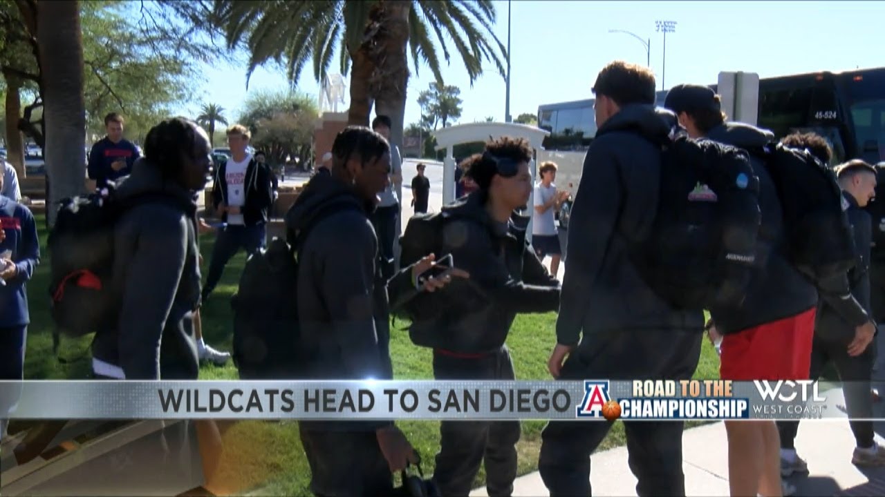 Путь к чемпионству: команда Arizona Wildcats отправляется на запад на турнир NCAA.