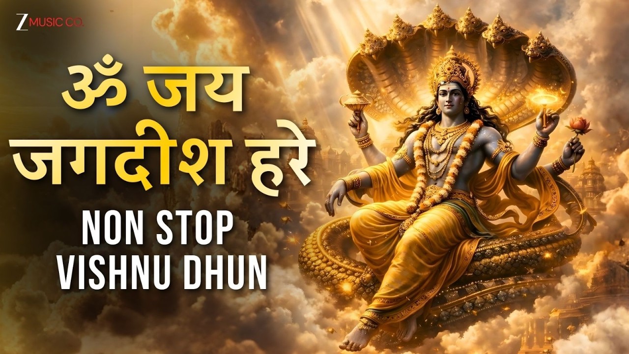 ॐ जय जगदीश हरे | Om Jai Jagadish Hare | Non Stop Vishnu Dhun | Zee Music Devotional