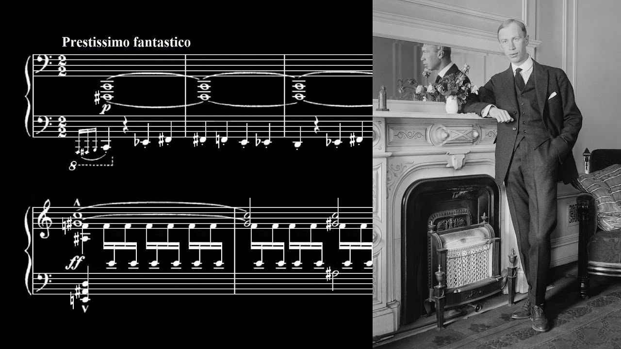 Prokofiev, Suggestion diabolique, Op. 4/4, performed by Robert Cunningham