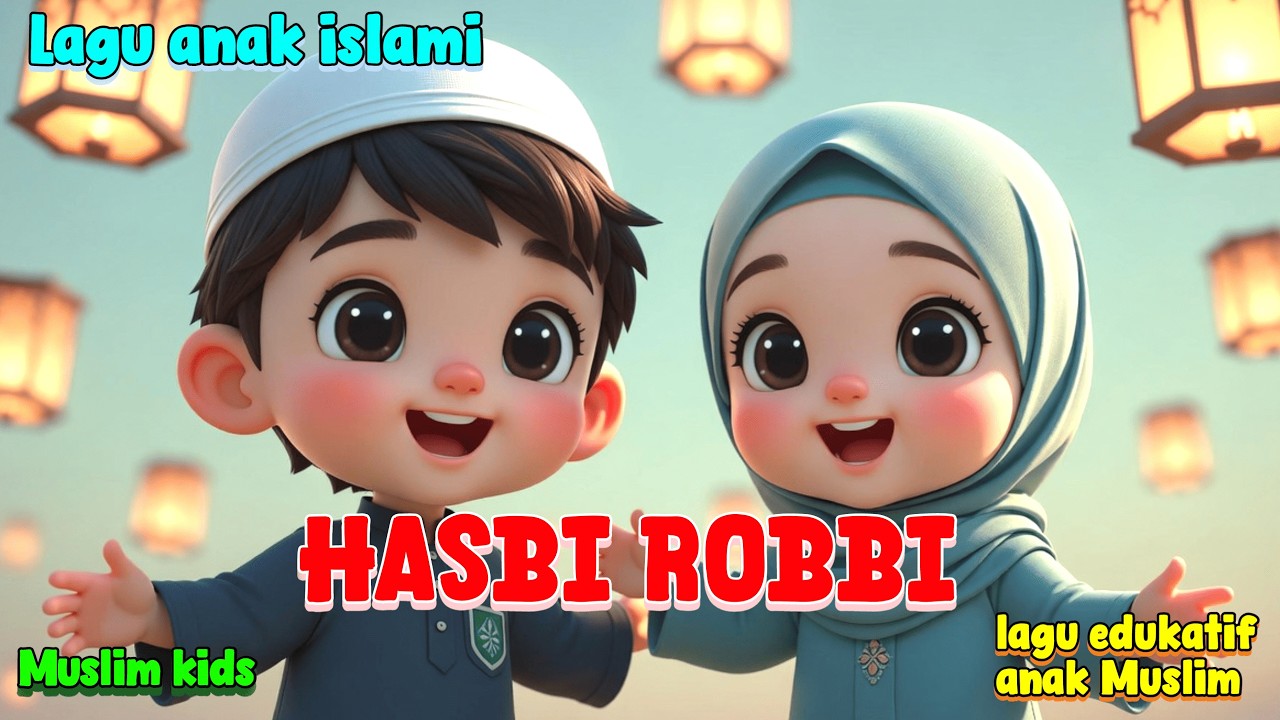 Muslim kids,HASBI ROBBI#SHOLAWAT EDUKASI ANAK,sholawat dan animasi terbaik special RAMADHAN 2026