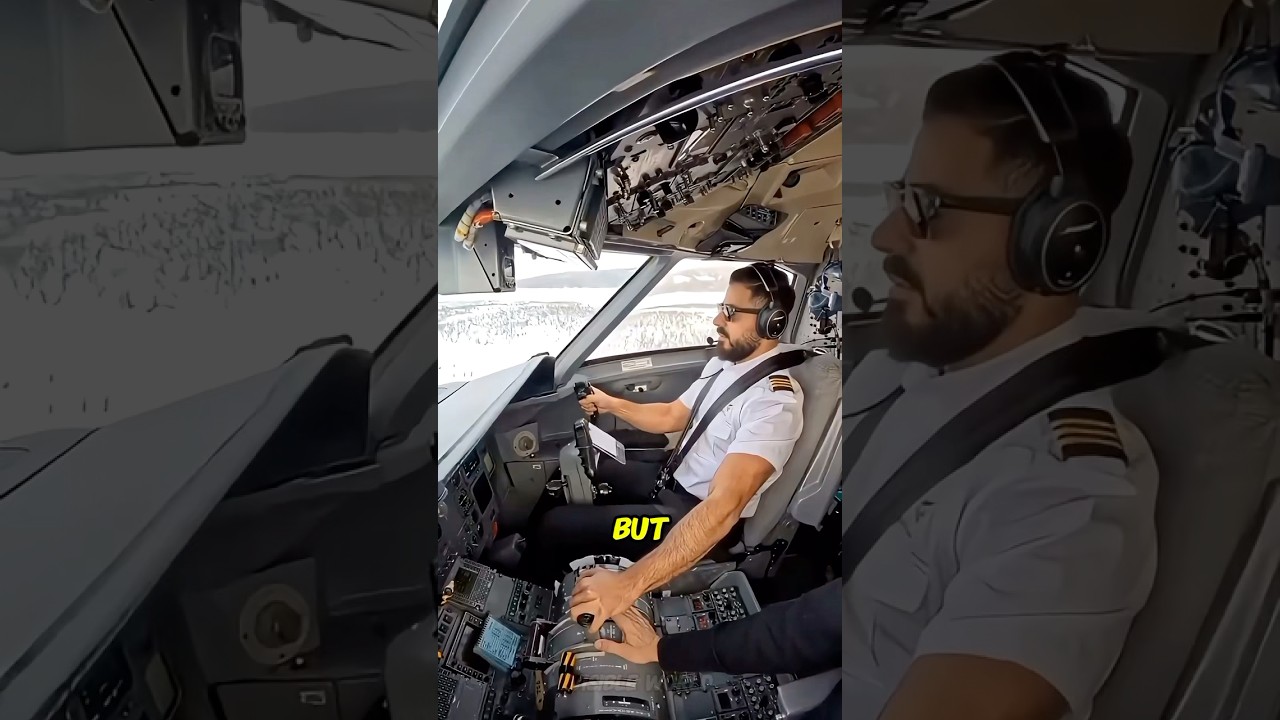 Why do pilots have a wheel in the cockpit? #viral #facts #new #technology