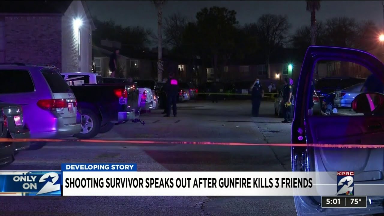 Shooting survivor speaks out after gunfire kills 3 people