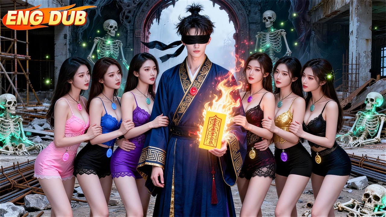 Mocked construction worker with golden eyes reads fate & hunts ghosts—the top seer guards 7 fiancées