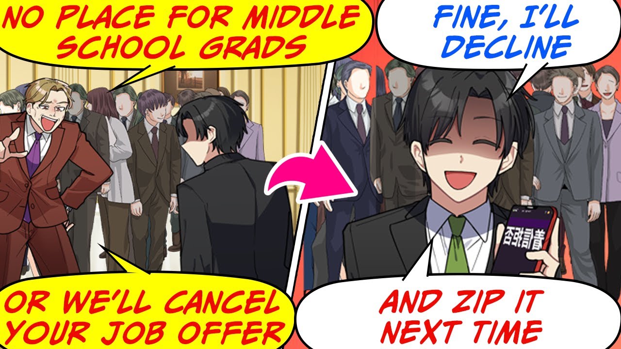 [Manga Dub] I had beer poured on Me at job offer party, so I withdrew instantly...!? [RomCom]