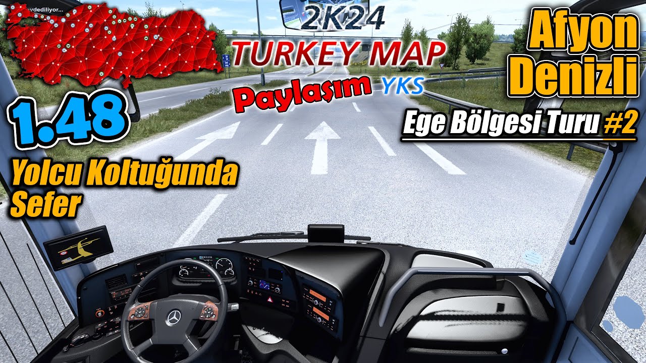 Yeni Türkiye Haritası Paylaşımda !! Yolcu Koltuğunda Sefer | Ege Bölgesi Turu #2 !!