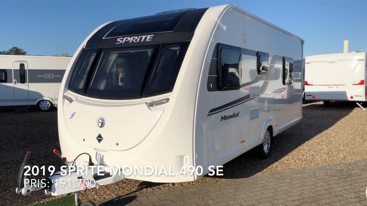 2019 Sprite Mondial 490 SE Fremvisning