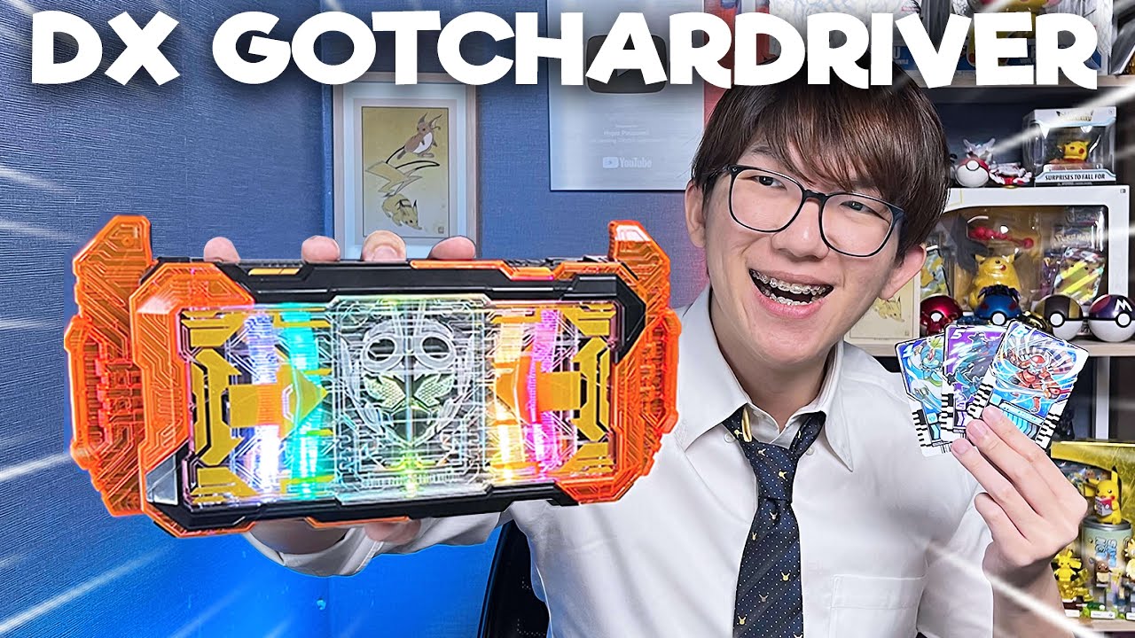 KAMEN RIDER INI BERUBAHNYA GACHA KARTU!! Unboxing DX Gotchardriver - Kamen Rider Gotchard