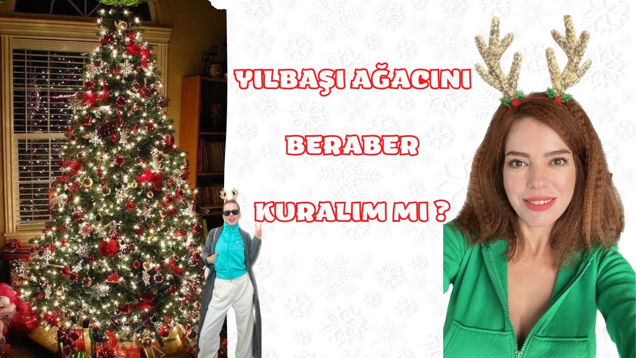 YILBAŞI AĞACINI BERABER KURALIM MI ?? Nasıl süsledim ?? #yılbaşı #ikea #yılbaşıağacı #merveakaydın