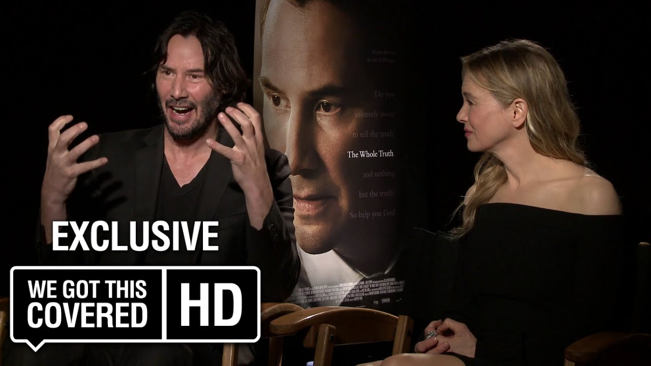 Exclusive Interview: Keanu Reeves and Renée Zellweger Talk The Whole Truth [HD]