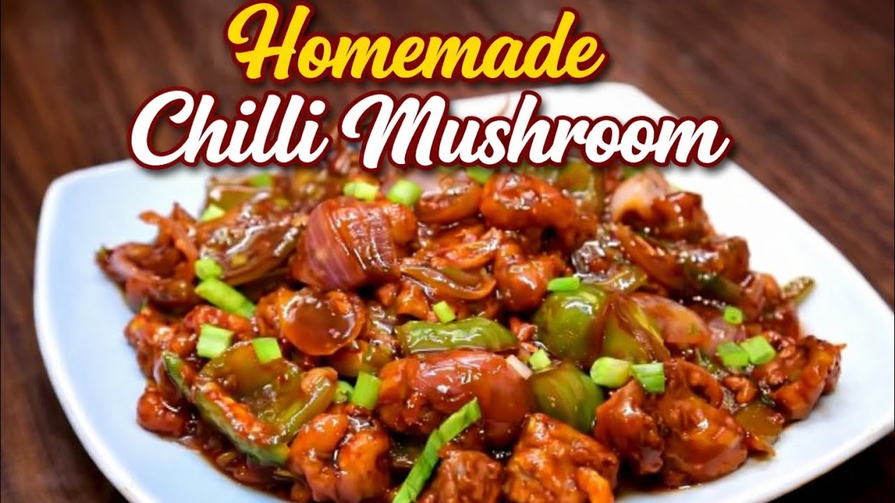 Chilli Mashroom Recipe || street style ||