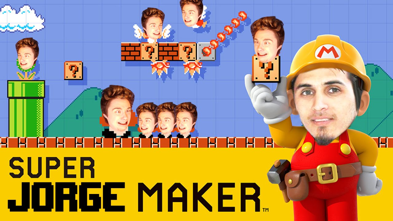 JORGE TE ENSEÑA A DISEÑAR JUEGOS - (SUPER MARIO MAKER) | DeiGamer