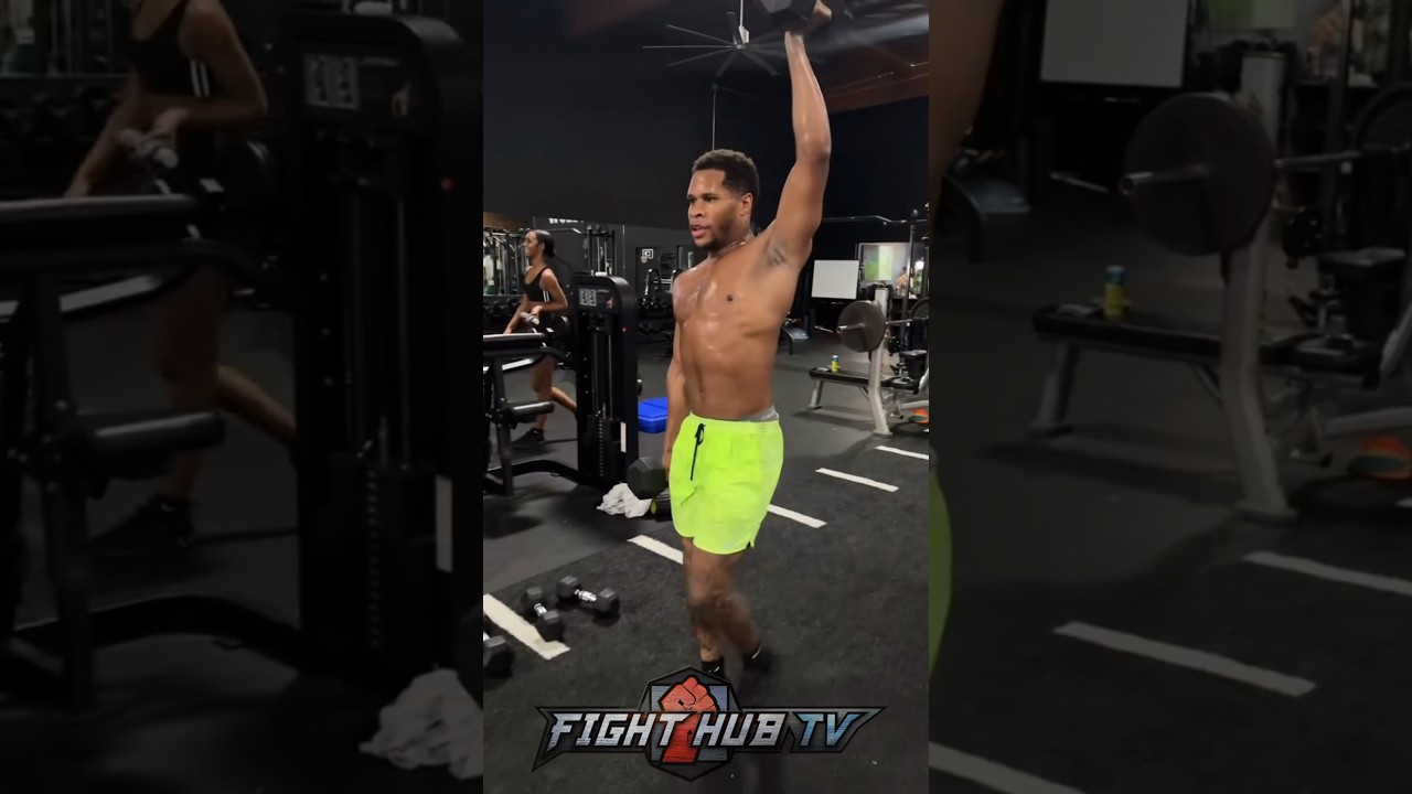 Devin Haney RETURNS to training; eyes fight in December