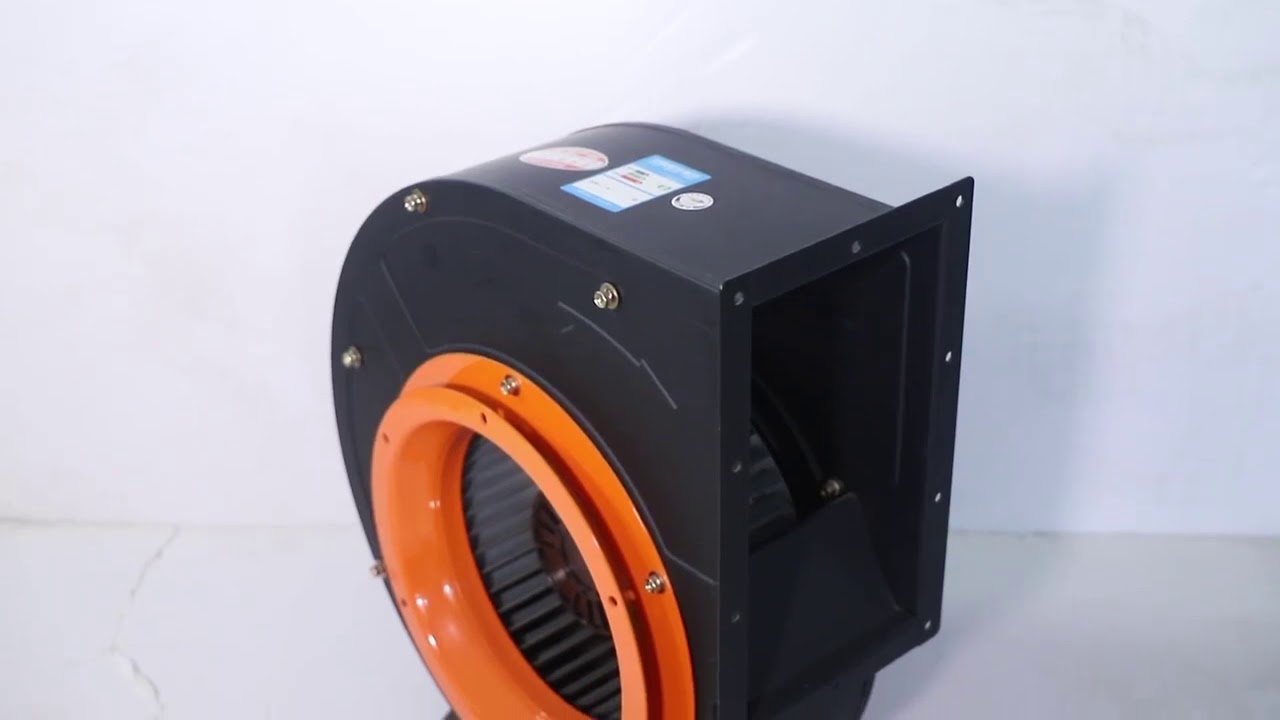 Centrifugal fan with extern rotor motors