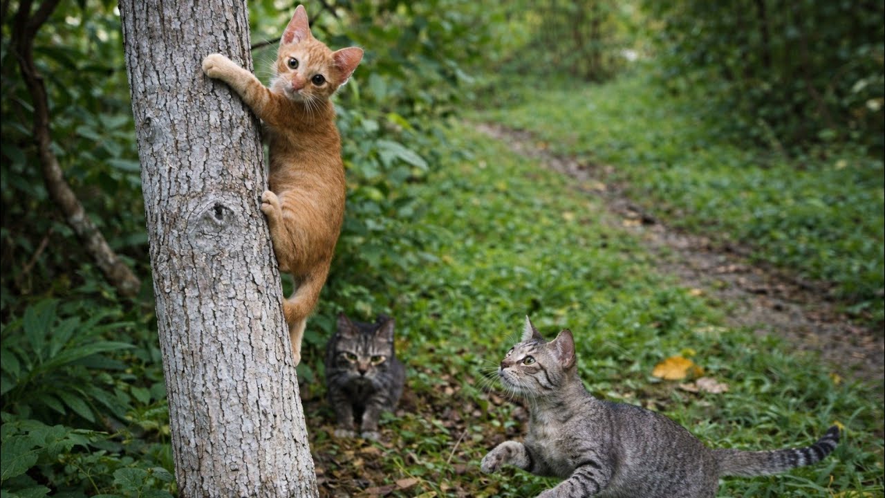 The Freedom Every Cat Deserves | Countryside Cat Life [No Music, No AI]