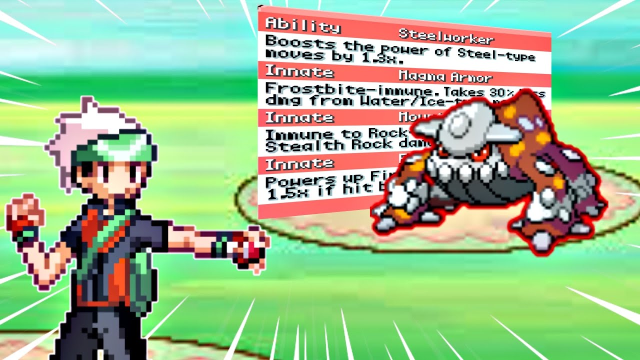 EL HACKROM De POKÉMON Más 