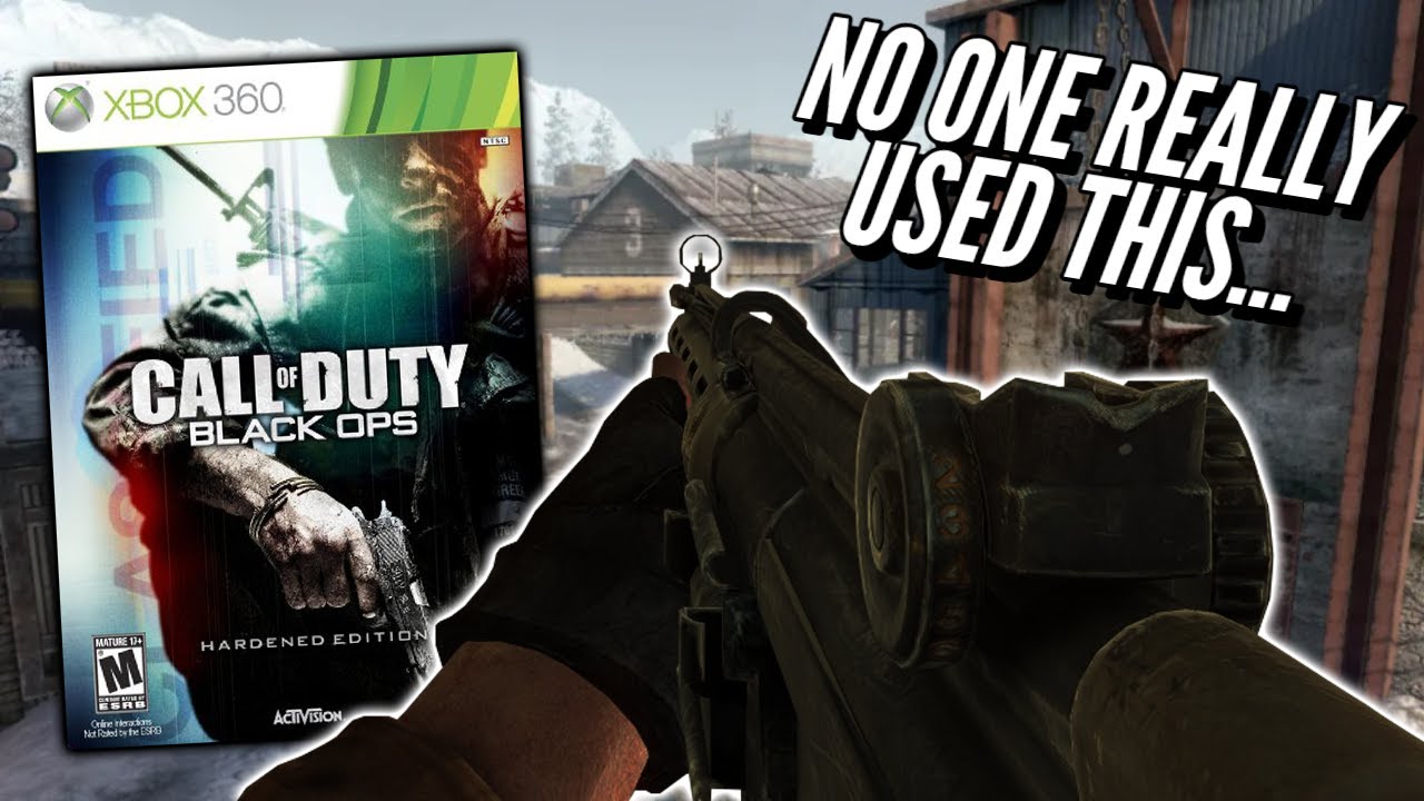 No One Really Used This LMG From Black Ops 1... WHY?