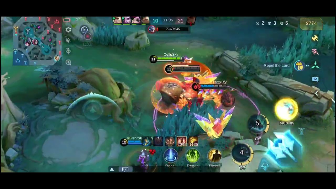 GROCK COUNTER ODET DAN JHONSON