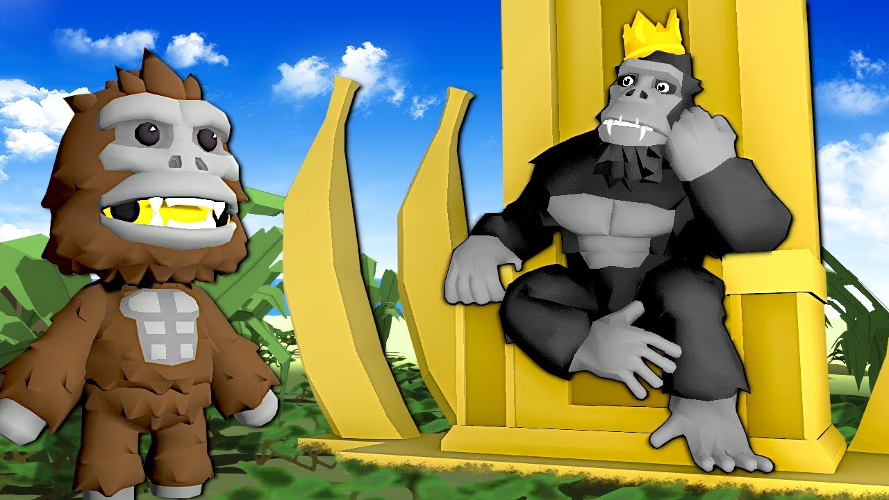 I Found a SECRET GORILLA KING in Wobbly Life!