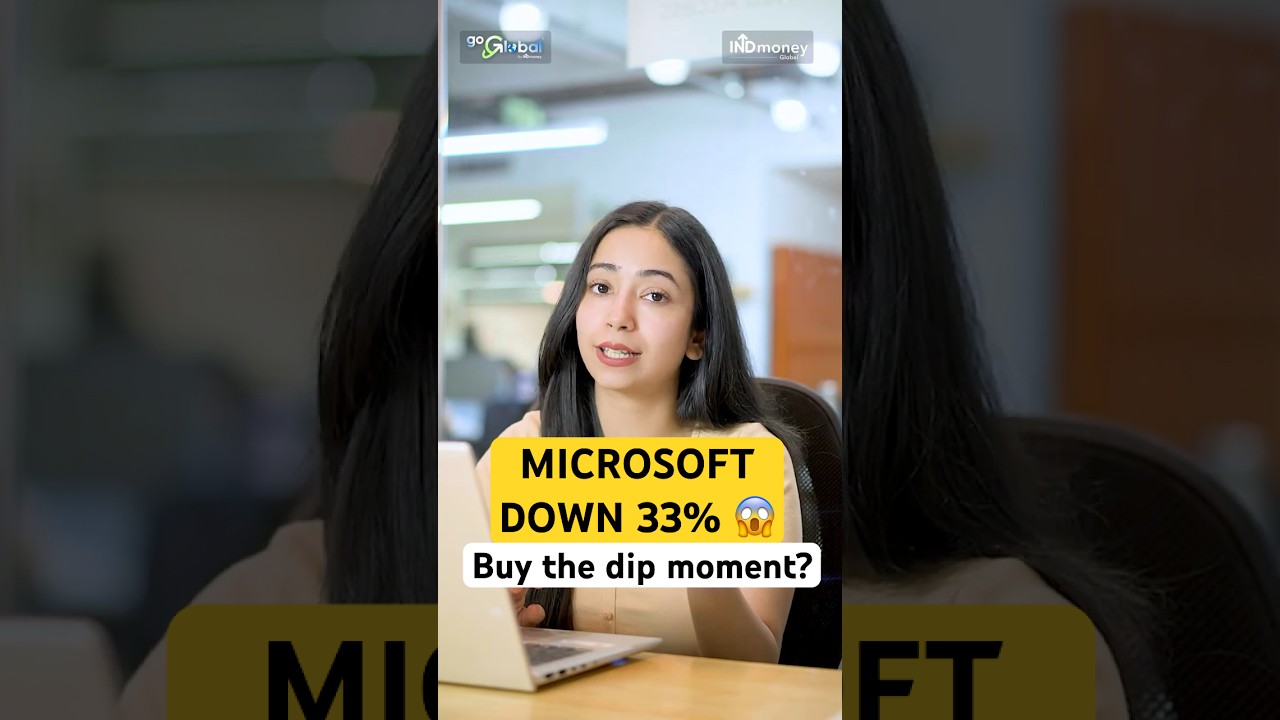 Microsoft Stock Down 33%: Buy the Dip or Stay Away? Explained
